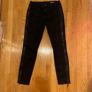Blanknyc Black Zipper Jeans